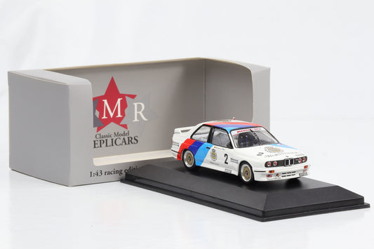 1:43 BMW M3 E30 #2 DTM 1987 Campion 1987 Eric van de Poele CMR