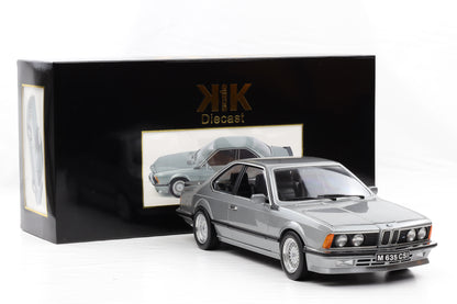 1:12 KK-Scale BMW M635 CSI 1987 grau metallic / BBS Felgen / opening parts