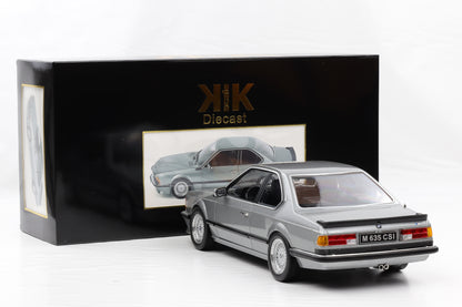 1:12 KK-Scale BMW M635 CSI 1987 grau metallic / BBS Felgen / opening parts