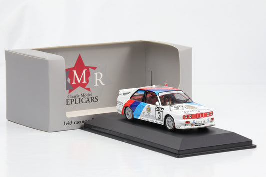 1:43 BMW M3 E30 Sport Evolution #3 DTM 1991 جوني سيكوتو CMR