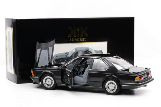 1:12 KK-Scale BMW M635 CSI 1987 schwarz metallic / BBS Felgen / opening parts