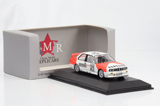 1:43 BMW M3 E30 #42 DTM 1991 Cor Euser CMR