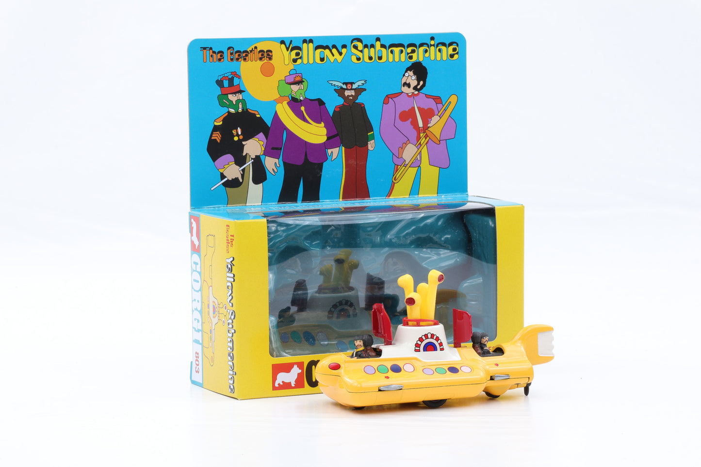 Corgi Toys The Beatles Yellow Submarine gelb Nr. 803 Repro 1:36