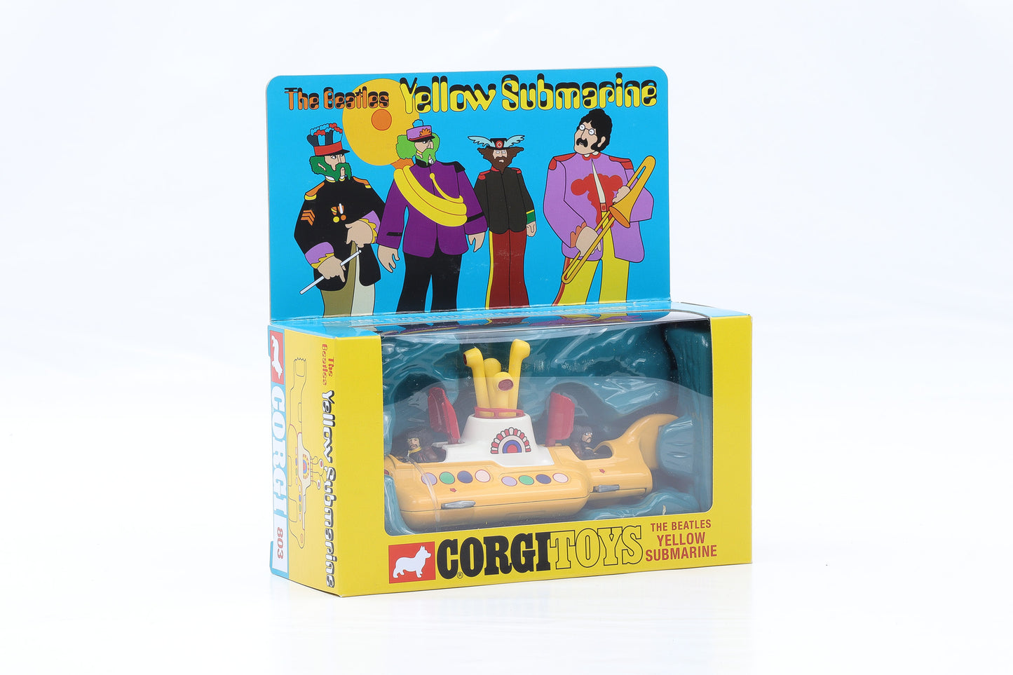 Corgi Toys The Beatles Yellow Submarine gelb Nr. 803 Repro 1:36