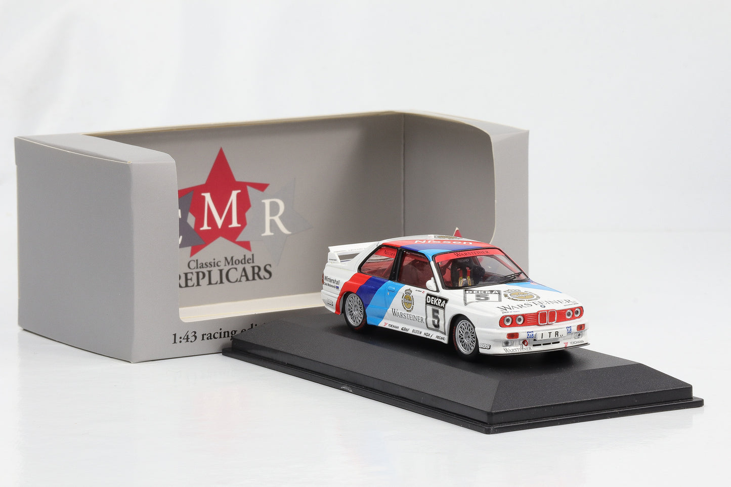 1:43 BMW M3 Sport EVO E30 #5 DTM 1991 Kris Nissen CMR