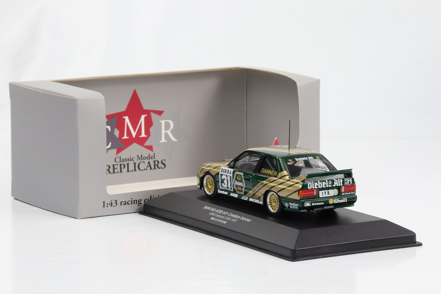 1:43 BMW M3 E30 Sport Evolution #31 DTM 1991 كريستيان دانر CMR