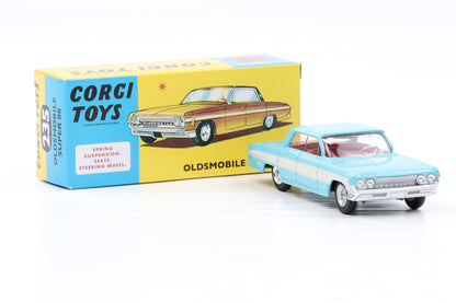 Corgi Toys Oldsmobile Super 88 blau weiss Nr. 235 Repro 1:49