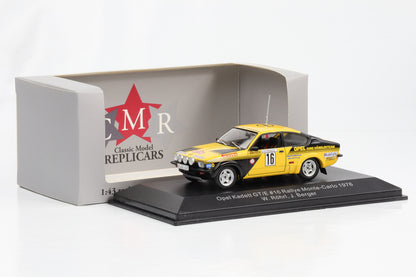 1:43 Opel Kadett GT/E Coupe #16 Monta Carlo 1976 Röhrl Berger CMR