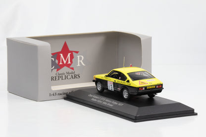 1:43 Opel Kadett C GT/E Coupe #13 Mintex Rallye 1977 Röhrl Broad CMR