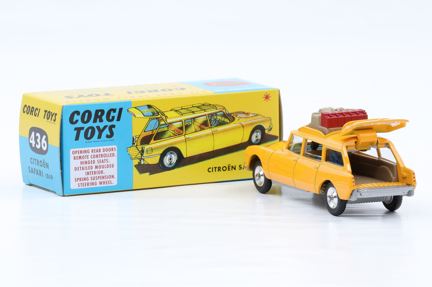 Corgi Toys Citroen Safari ID19 gelb Nr. 436 Repro 1:48