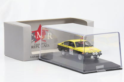 1:43 Opel Kadett C GT/E Coupe #13 Mintex Rallye 1977 Röhrl Broad CMR