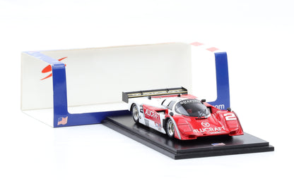 1:43 Spark Porsche 962C #2 Herzog Hytten IMSA Sears Point 1989 US172