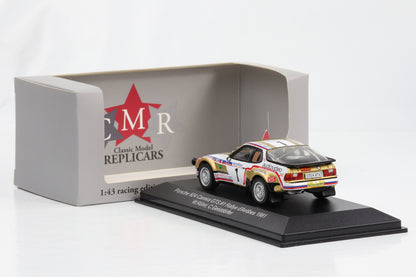 1:43 保时捷 924 Carrera GTS #1 Rallye d'Antibes 1981 Röhrl Geistdörfer CMR 压铸