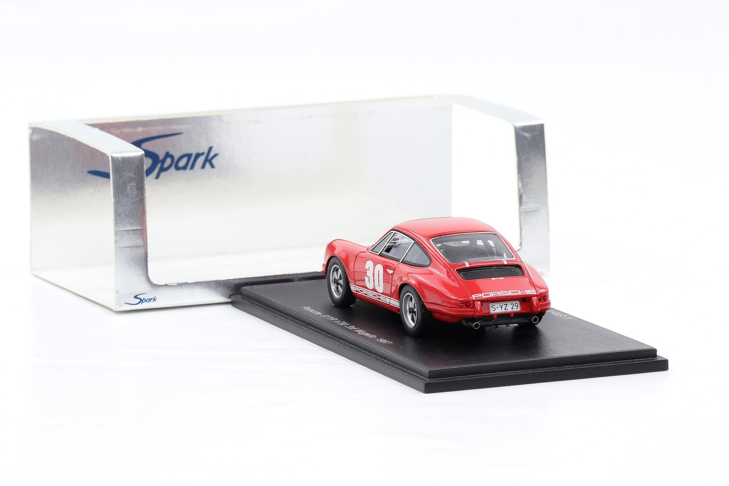 1:43 Spark Porsche 911 R #30 Elford van Lennep 3rd Mugello 1967 S0975