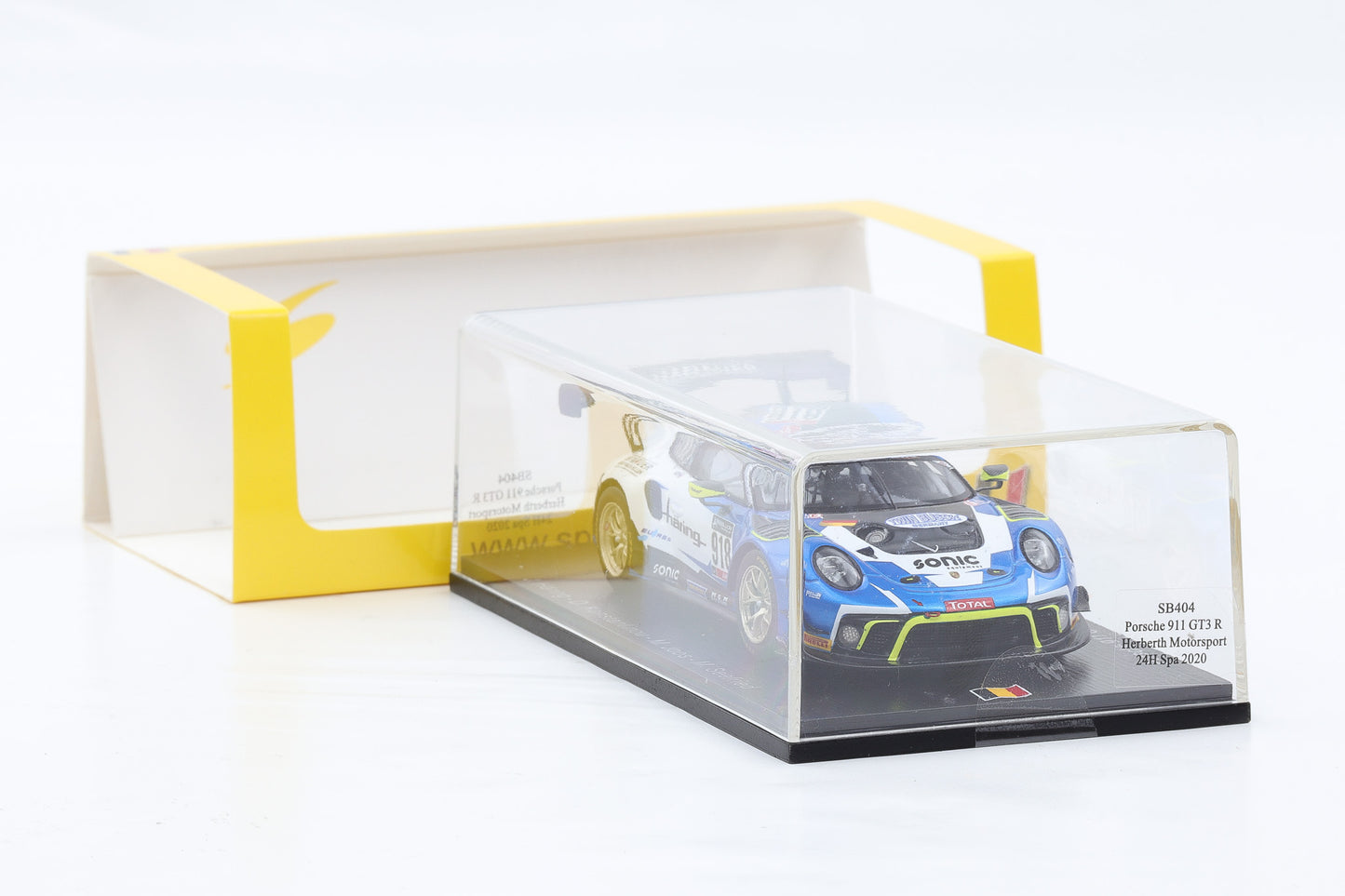 1:43 Spark Porsche 911 GT3 R #61 EBM Giga Racing 24h Spa 2021 SB445