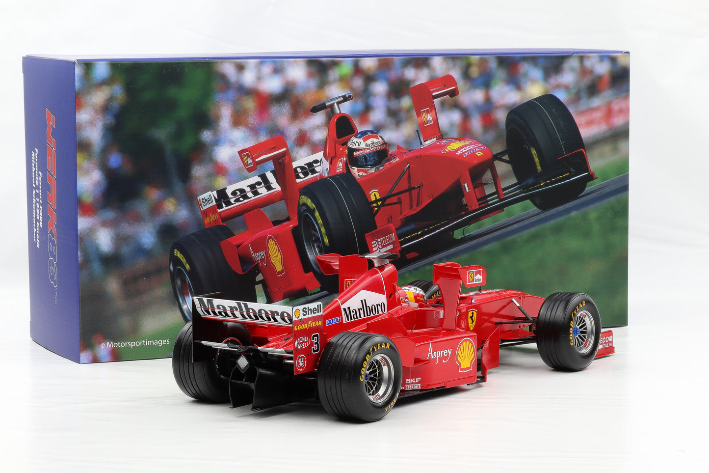 1:12 WERK83 Ferrari F1 F300 Tower Wings #3 Imola GP Formel 1 1998 Schumacher