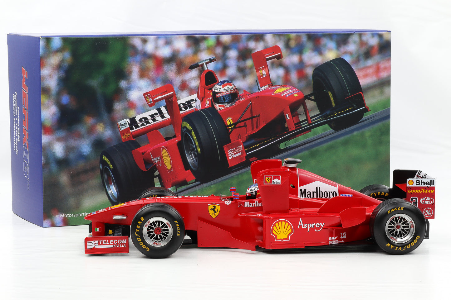 1:12 WERK83 Ferrari F1 F300 Tower Wings #3 Imola GP Formel 1 1998 Schumacher