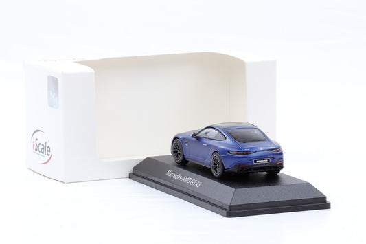 1:43 iScale Mercedes-Benz AMG GT43 C192 Coupe 2023 matt bluemetallic diecast