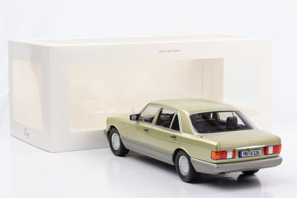 1:18 Mercedes-Benz S-Klasse 560 SEL W126 grünmetallic 2.Serie iScale diecast