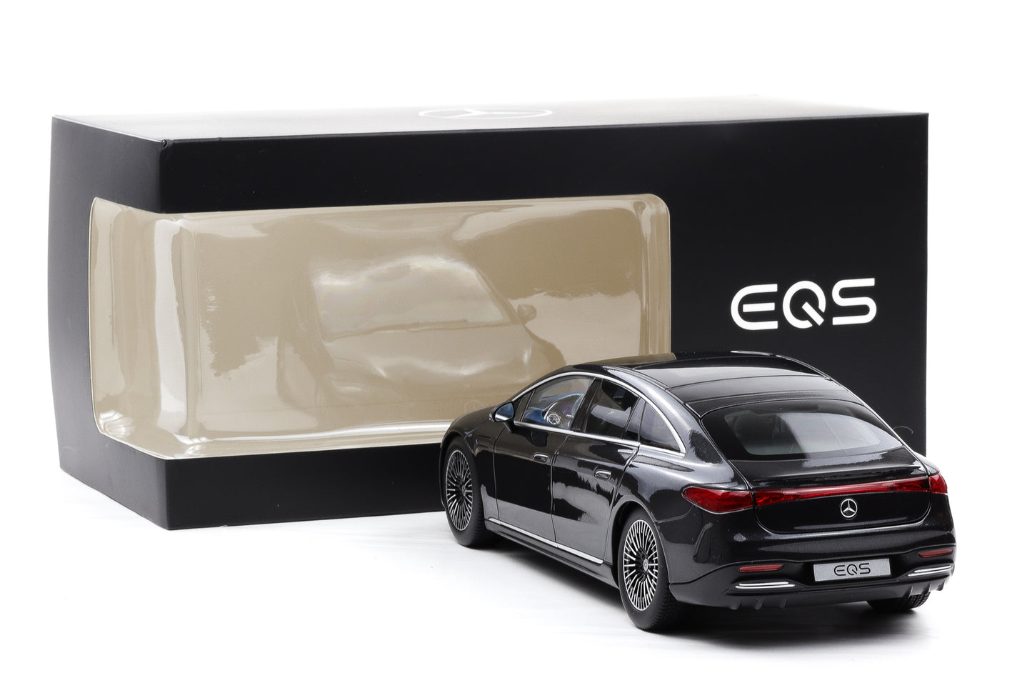 1:18 Mercedes-Benz EQS V297 AMG Line graphite grey 2021 NZG Dealer