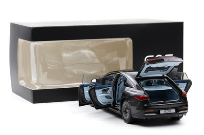 1:18 Mercedes-Benz EQS V297 AMG Line graphite grey 2021 NZG Dealer