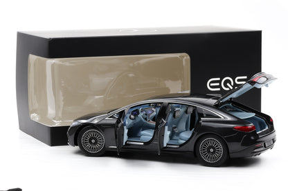 1:18 Mercedes-Benz EQS V297 AMG Line graphite grey 2021 NZG Dealer