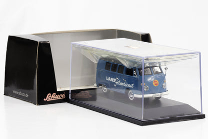 1:43 VW T1 Bus LANZ Filmdienst blue Schuco diecast 03189