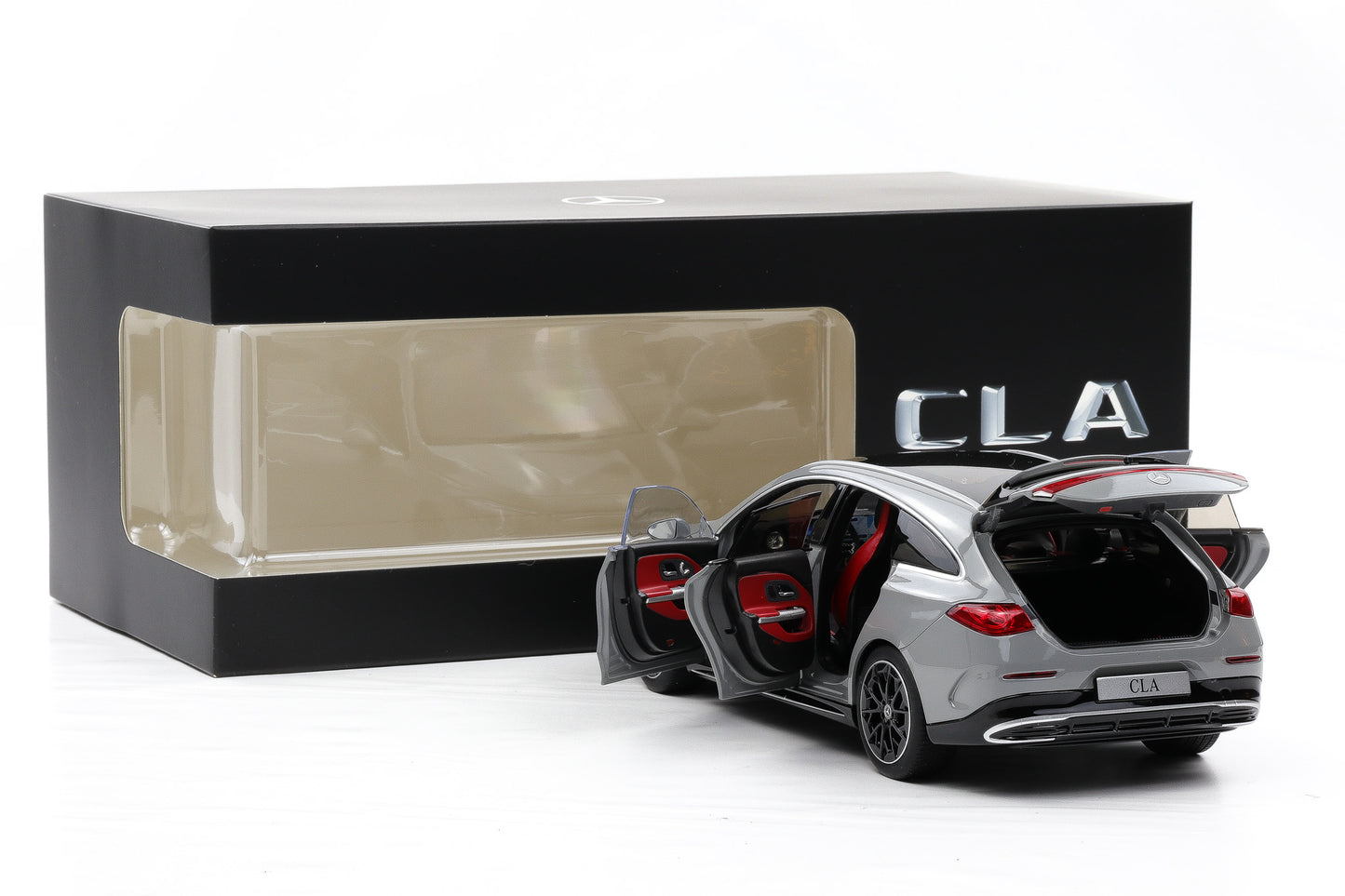 1:18 Mercedes-Benz CLA Shooting Brake X174 2025 alpingrau uni NZG B66960848