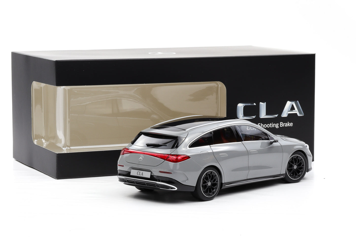 1:18 Mercedes-Benz CLA Shooting Brake X174 2025 alpingrau uni NZG B66960848