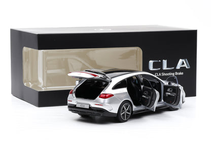 1:18 Mercedes-Benz CLA Shooting Brake X174 2025 Hightechsilber NZG B669608487