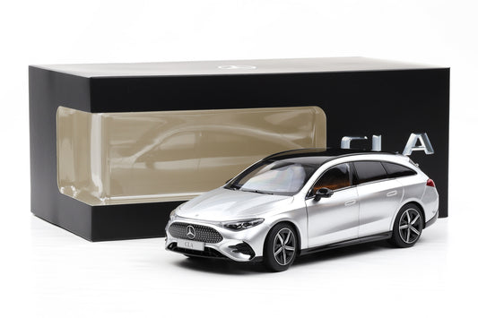 1:18 Mercedes-Benz CLA Shooting Brake X174 2025 Hightechsilber NZG B669608487