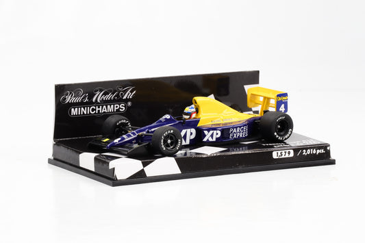 1:43 Minichamps Tyrrell Ford 018 French GP 1989 J. Alesi Formula 1