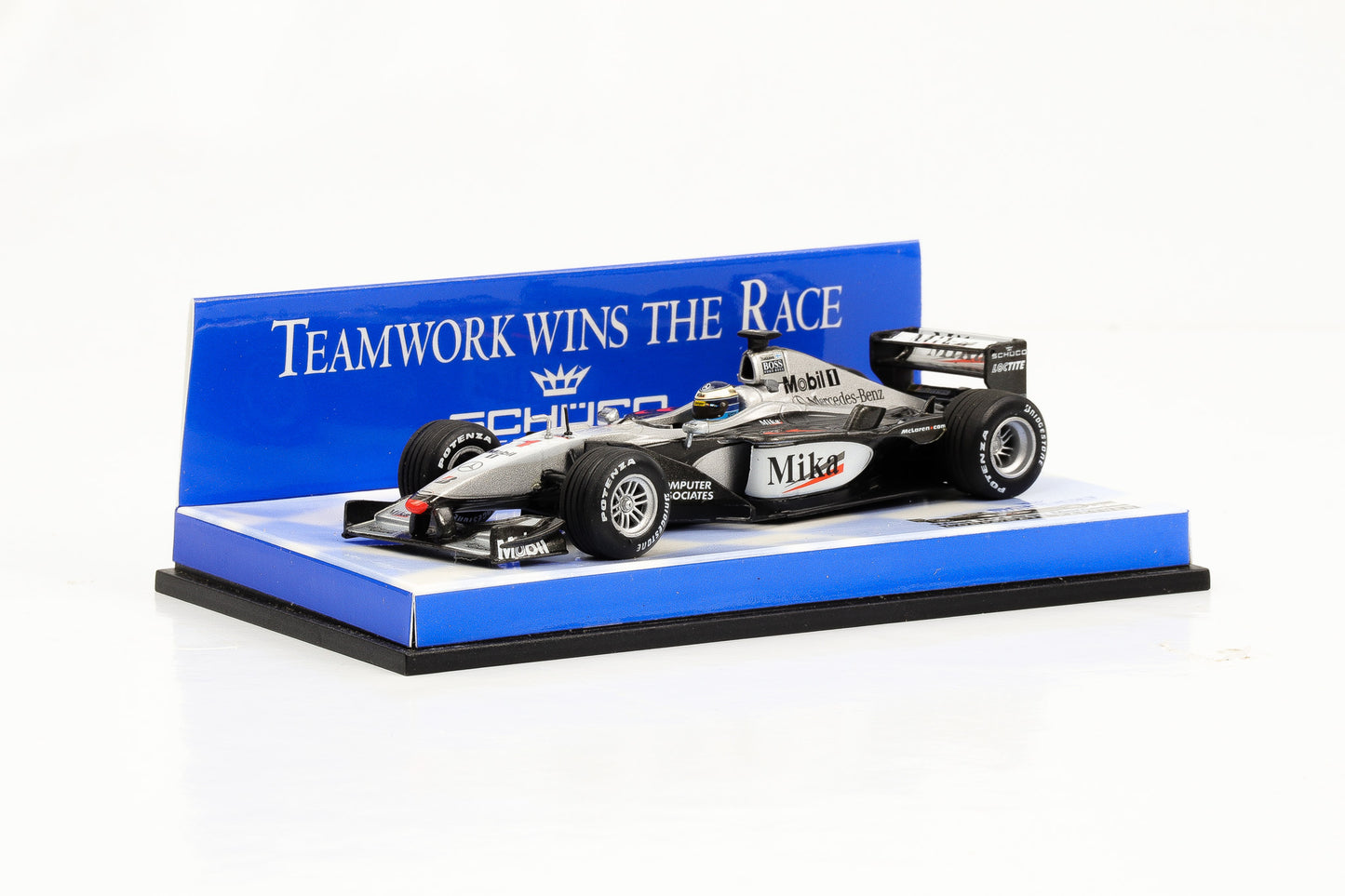 1:43 Minichamps McLaren Mercedes M. Häkkinen Formula 1 Mika