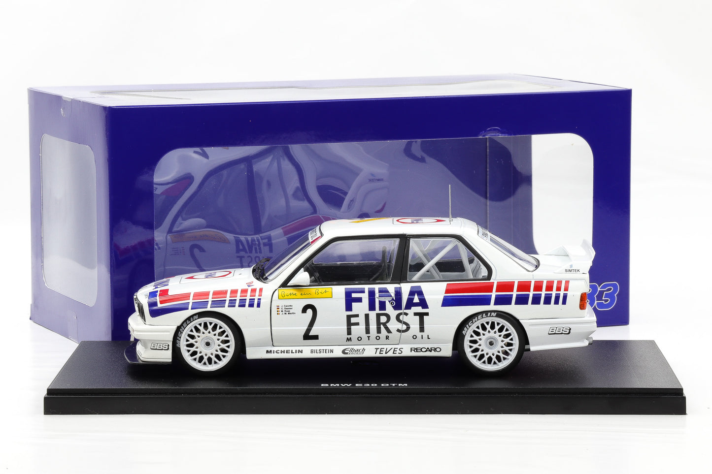 1:18 Werk83 BMW M3 E30 #2 Sieger 24h Nürburgring 1992 FINA Motorsport Team