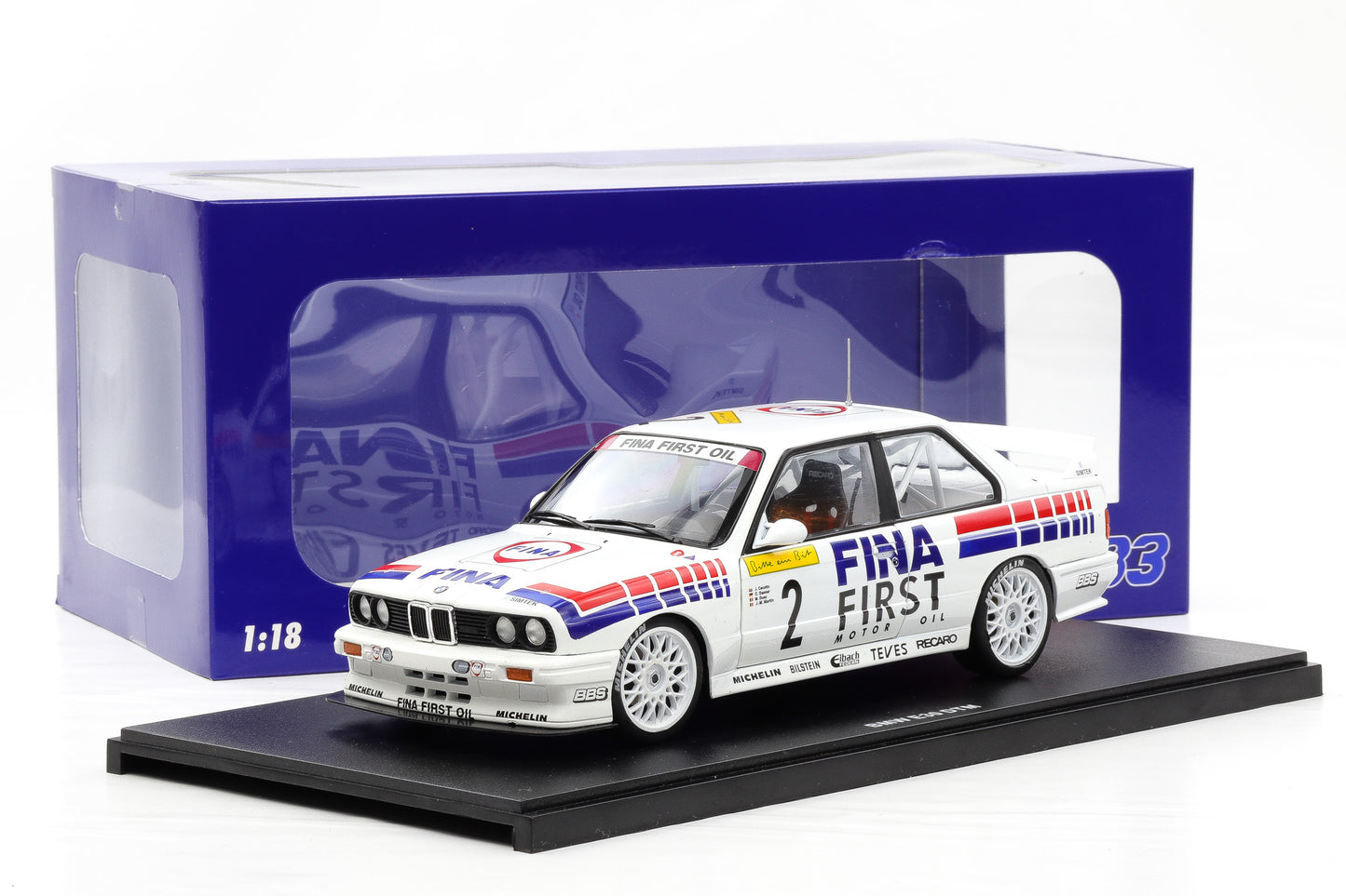 1:18 Werk83 BMW M3 E30 #2 Sieger 24h Nürburgring 1992 FINA Motorsport Team