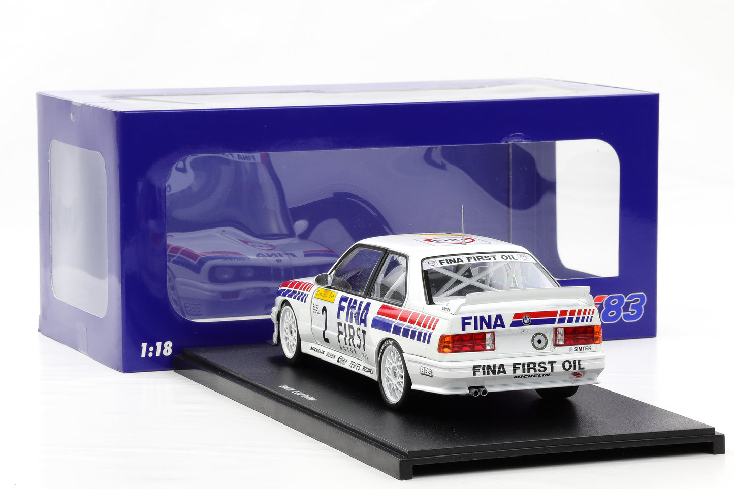 1:18 Werk83 BMW M3 E30 #2 Sieger 24h Nürburgring 1992 FINA Motorsport Team