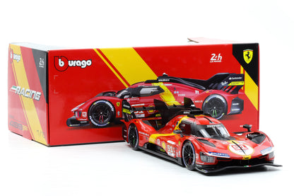 1:18 BBURAGO Ferrari 499P #51 Winner 24 Le Mans 2023 18-16301-51