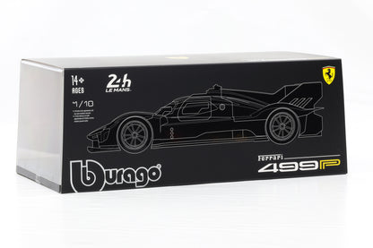 1:18 BBURAGO Ferrari 499P #51 Winner 24 Le Mans 2023 mit Vitrine 18-16301-51VET
