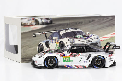 1:18 Porsche 911 RSR-19 Goodbye #91 Last Race WEC 2022 Bruni, Lietz Ixo