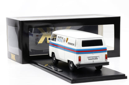 1:18 KK-Scale VW Volkswagen T2b Bus Porsche Martini Racing 1972 weiss diecast