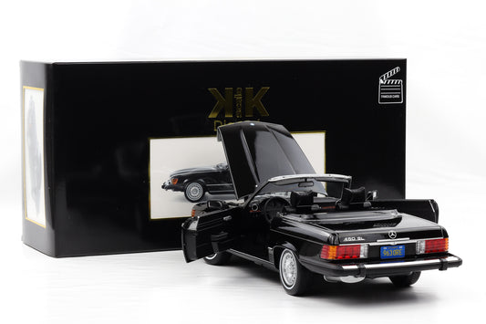 1:12 KK-Scale Mercedes-Benz 450 SL R107 American Gigolo mit Softtop opening diecast