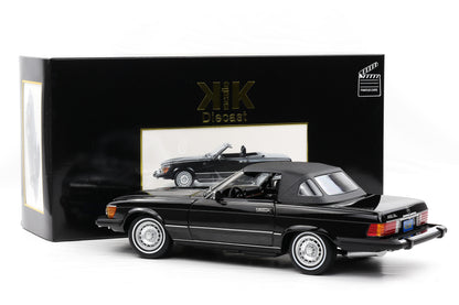 1:12 KK-Scale Mercedes-Benz 450 SL R107 American Gigolo mit Softtop opening diecast