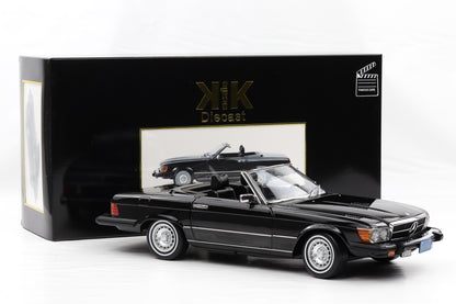 1:12 KK-Scale Mercedes-Benz 450 SL R107 American Gigolo mit Softtop opening diecast