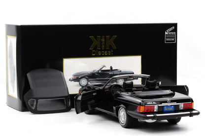 1:12 KK-Scale Mercedes-Benz 450 SL R107 American Gigolo mit Softtop opening diecast