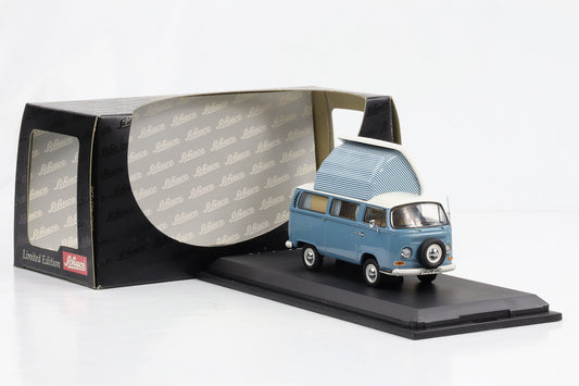 1:43 VW T2a Campingbus hellblau Schuco diecast 03226