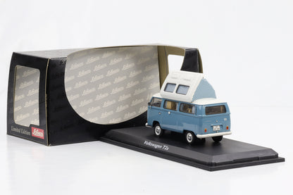 1:43 VW T2a camper van light blue Schuco diecast 03226