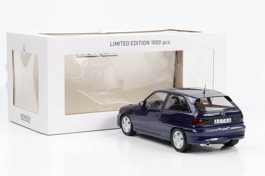 1:18 Norev Opel Astra F GSI 1992 dunkelblau metallic limited 183670