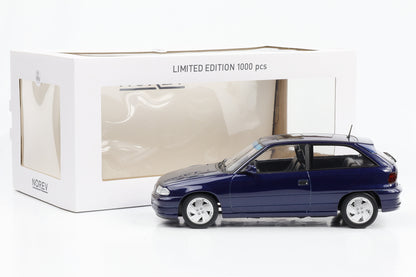 1:18 Norev Opel Astra F GSI 1992 dunkelblau metallic limited 183670