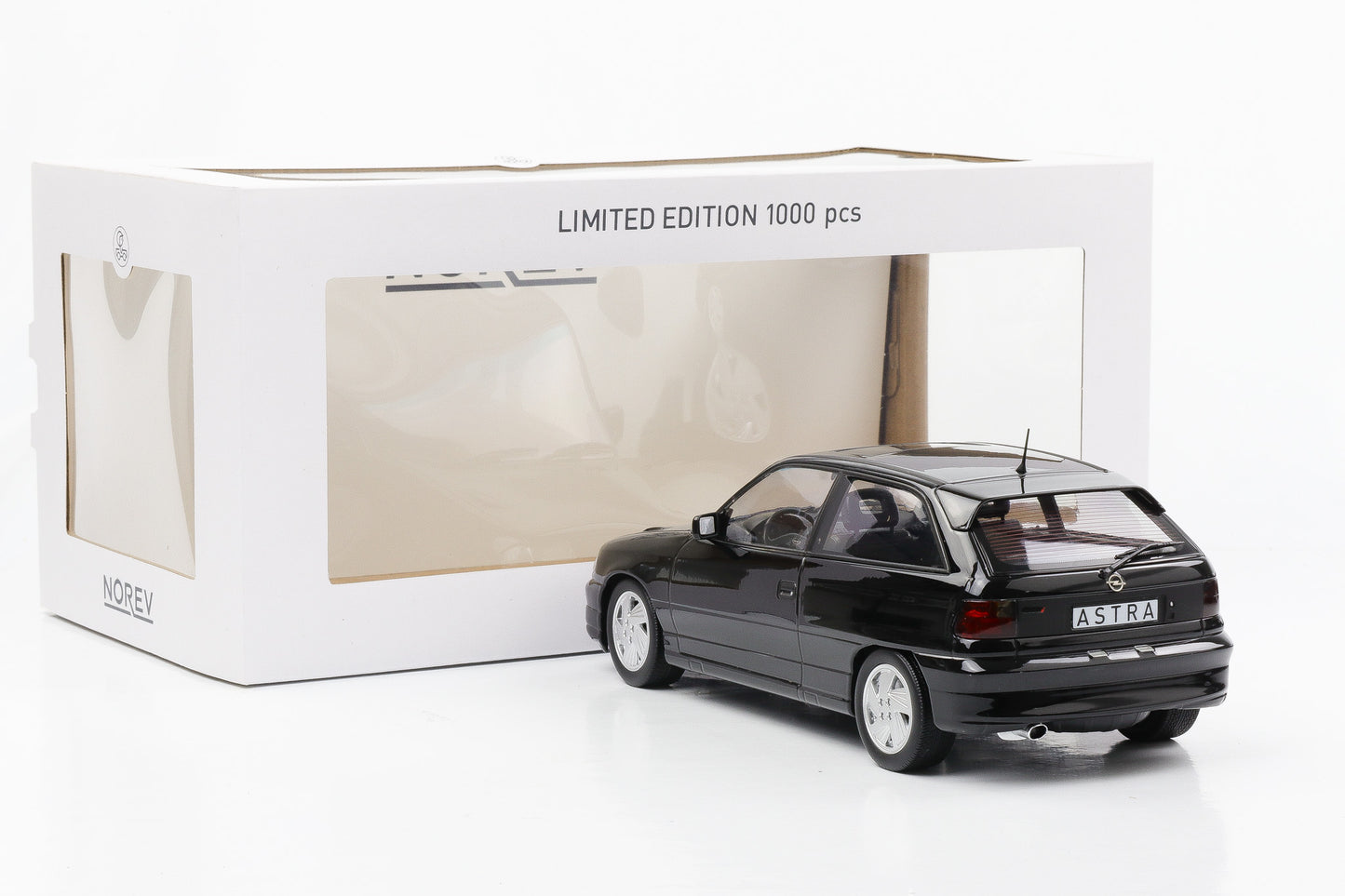 1:18 Norev Opel Astra F GSI 1992 schwarz metallic limited 183671