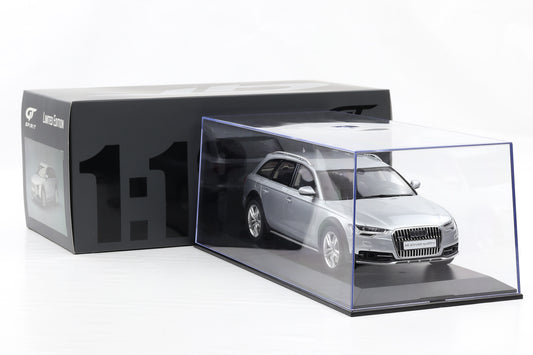 1:18 GT Spirit Audi A6 Allroad Quattro Avant C7 2012 Floret silber mit Vitrine